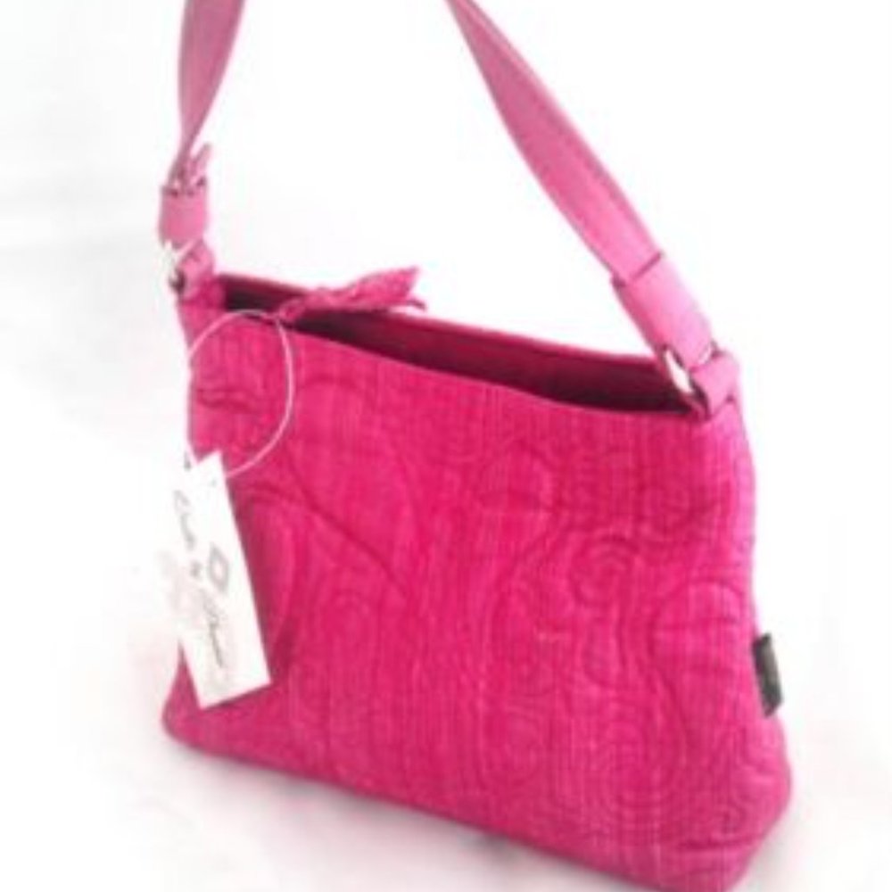 24x Donna Sharp Quilted Raspberry Ice Petite Bag